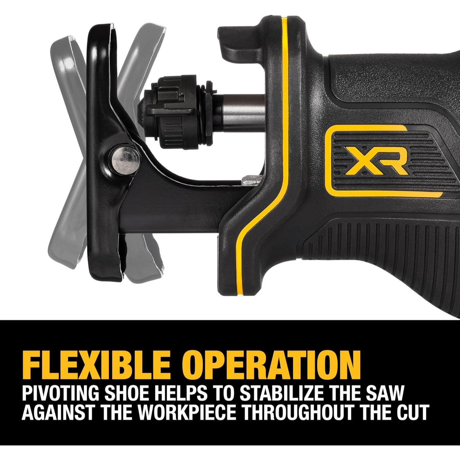 DEWALT 20V MAX* Reciprocating Saw, Cordless, 2-Finger Variable Trigger, Keyless (DCS382B) - Image 8