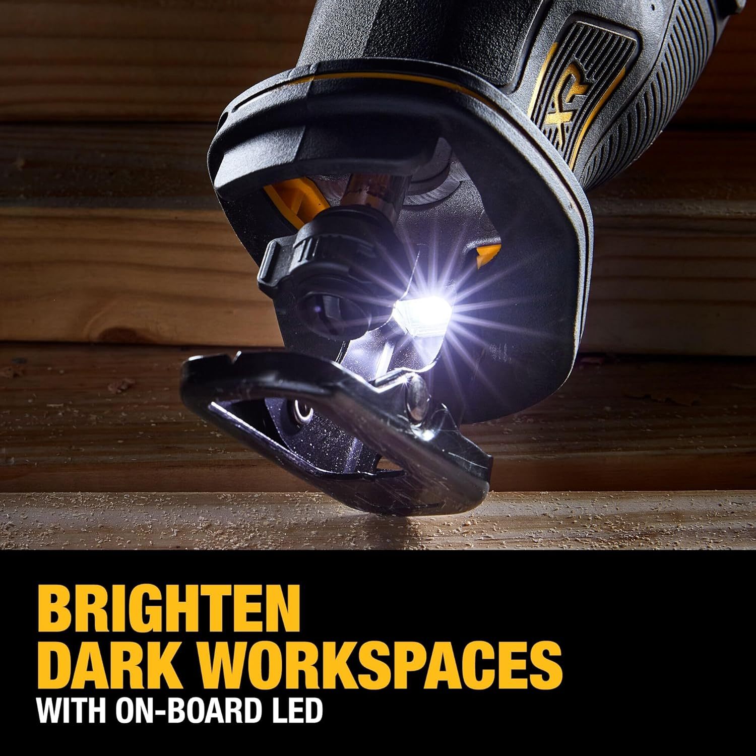 DEWALT 20V MAX* Reciprocating Saw, Cordless, 2-Finger Variable Trigger, Keyless (DCS382B) - Image 6
