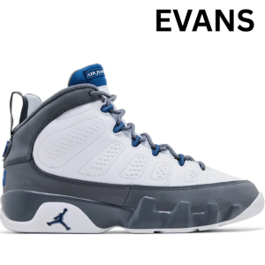 Nike Air Jordan 9 Retro Flint Grey French Blue (2026) HV4574-100 GS Sneaker New