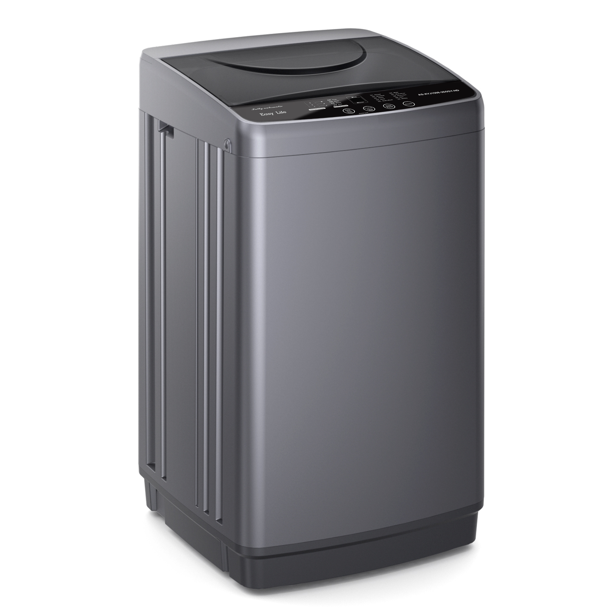 1.06 Cu. Ft. Portable Washing Machine, 7.7 lb. Capacity Compact Washer - 10 Wash Cycles with translucent Lid, Quick Connect Adapter & Drain Hose - Ideal for Apartments, Homes - Image 10