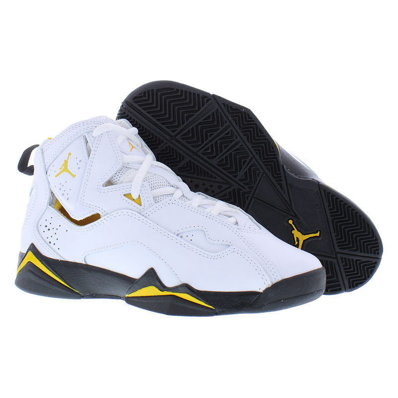 Nike Jordan True Flight Leather GS Boys Shoes - Image 4
