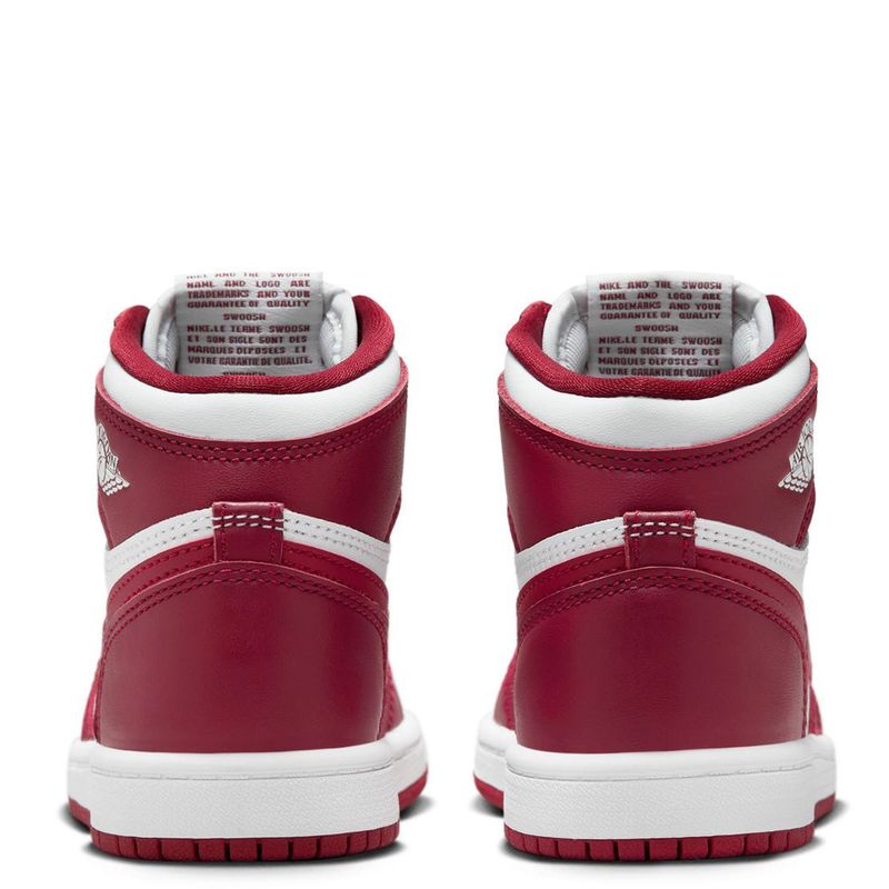 Little Kid's Jordan 1 Retro High OG "Artisanal Red" Wht/Red (FD1412 160) - Image 4