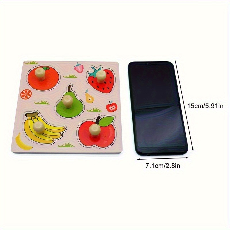 Kids Identification Boards Random Pattern - 3D Wooden Puzzle for Early Learning, Handheld Jigsaw, Ideal Holiday Gift for Little Ones & Party Game Activity, Educational Toy| Game| Content - Image 10