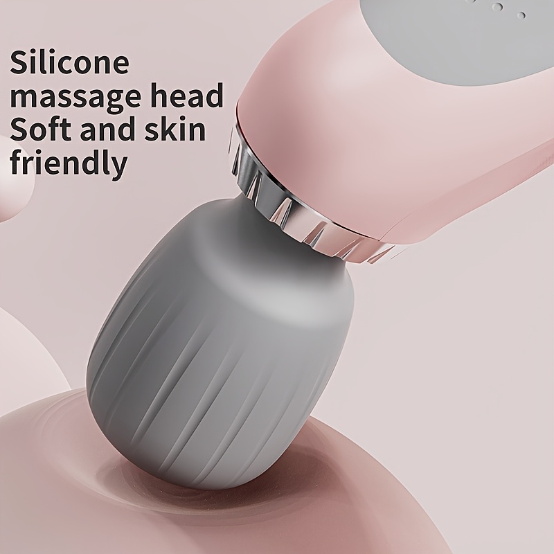 1pc Portable Electric Massager, Handheld Massage Wand, 5-Speed Adjustment, USB-Rechargeable Relaxation Massager Vibrating Massage for Neck, Back, Legs, And Waist Foot Sole Vibration Relaxation Ideal Gift for Men, Women, Athletes, And Seniors - Image 9