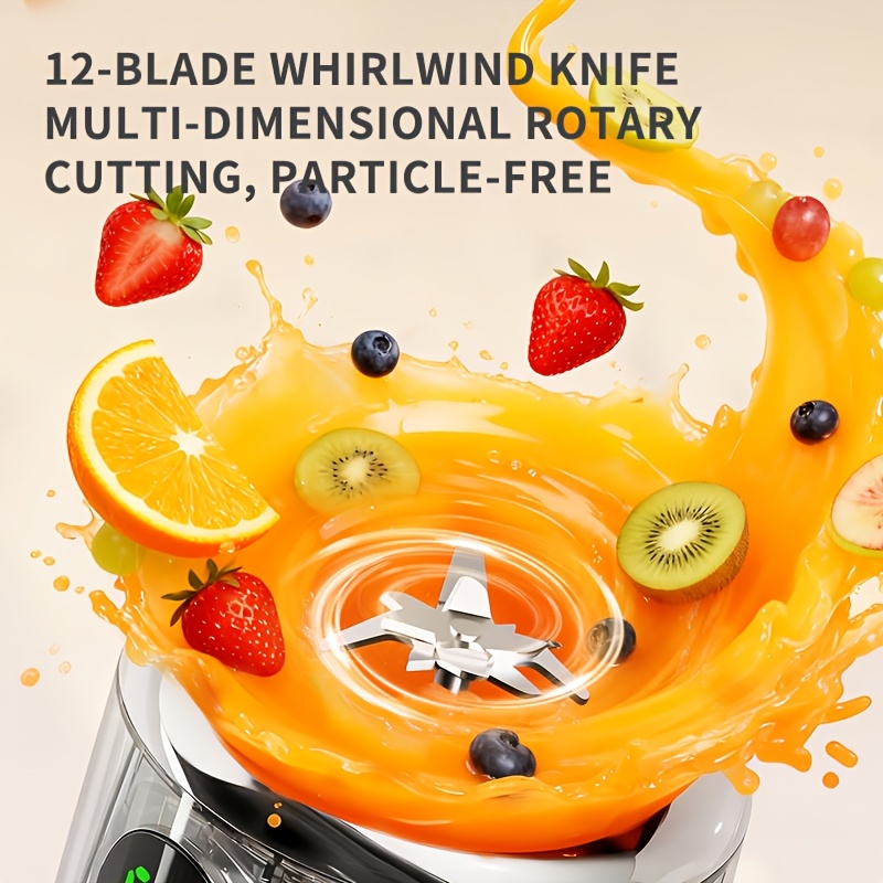 Portable Blender And Mixer, Fruit Juicer, Rechargeable Style, Wireless Design And Easy to Clean, White/Black Available, Ideal Gift for Valentine'S Day/Mother'S Day/Christmas - Image 4