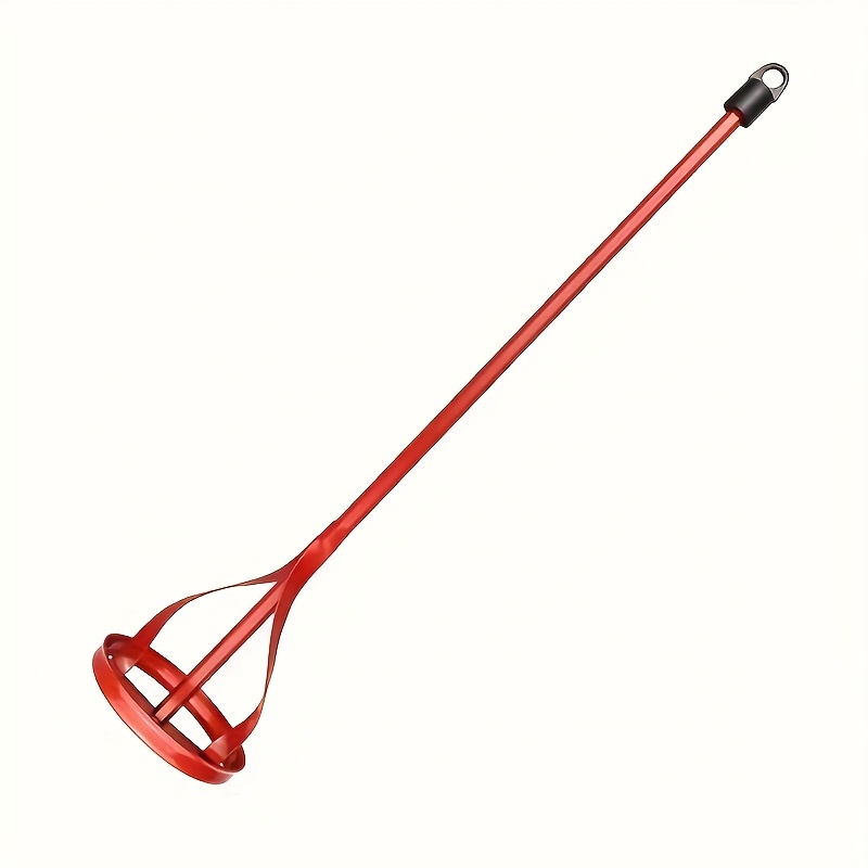 1pc Heavy-duty Mixer Accessory- Manual Mixing Tool with Extended Mixing Rod, Battery Free, Suitable for Mixing Paint, Filling Joints, Epoxy Resin, Adhesives- Compatible with Electric Drills and Manual Use, Sturdy Metal Structure - Image 3