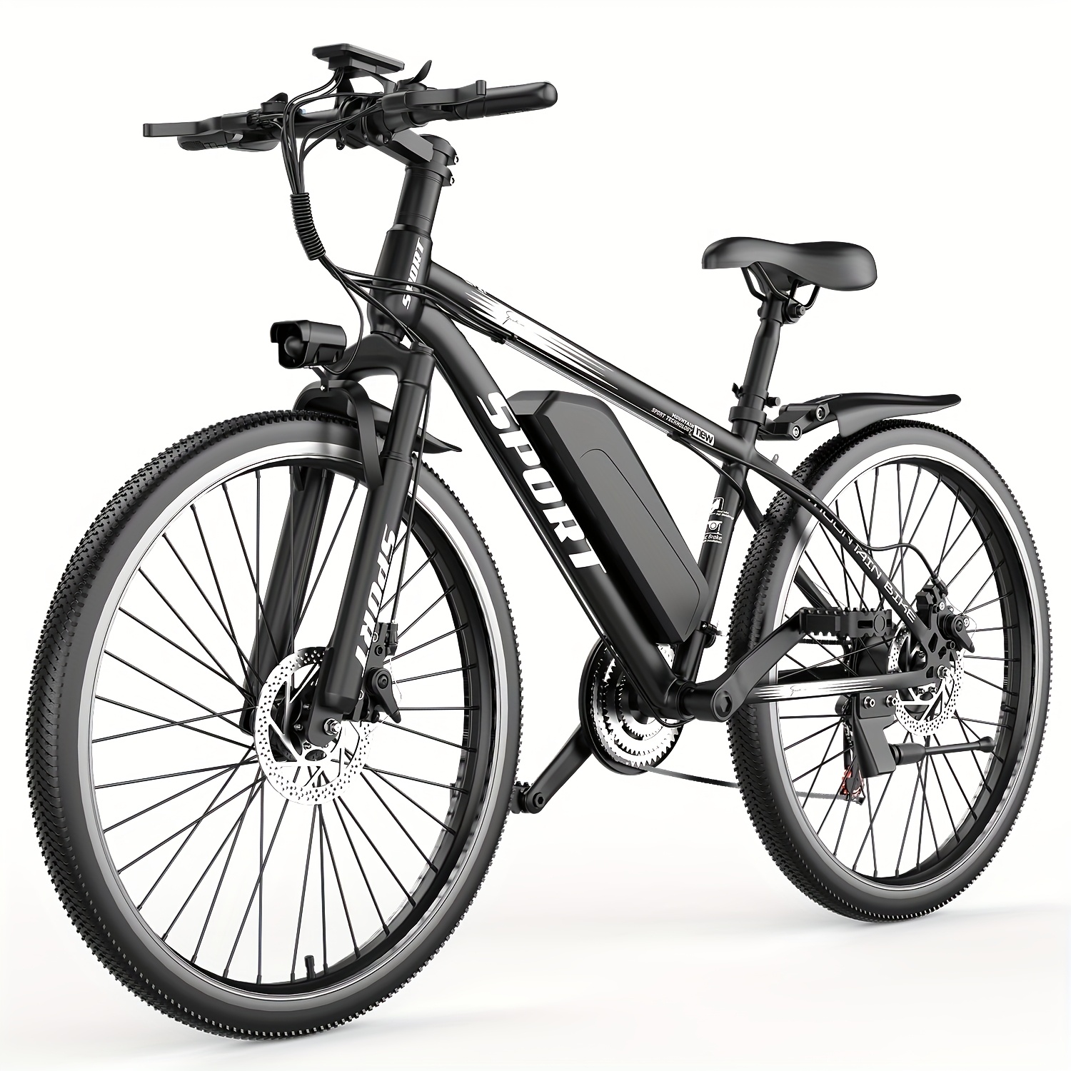 700W Electric Bicycle, Adult 26-inch, 48V 10AH Electric Mountain Bike, 25MPH&35-45mile Range Electric Mountain Bike, Off-road, Professional 7-speed - Image 5