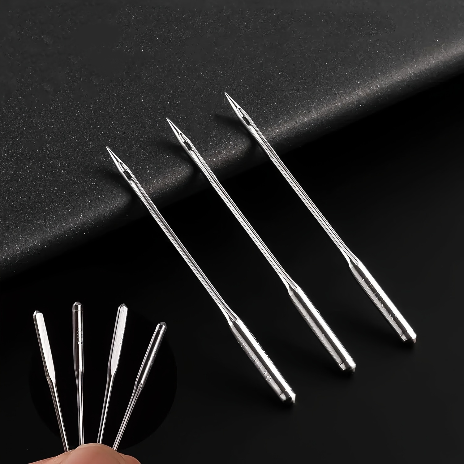 50pcs Size 100/16 Universal Leather And Jeans Sewing Machine Needles, Heavy Duty Machine Needles for Thickened Fabrics, Compatible with Home Sewing Machine - Image 6