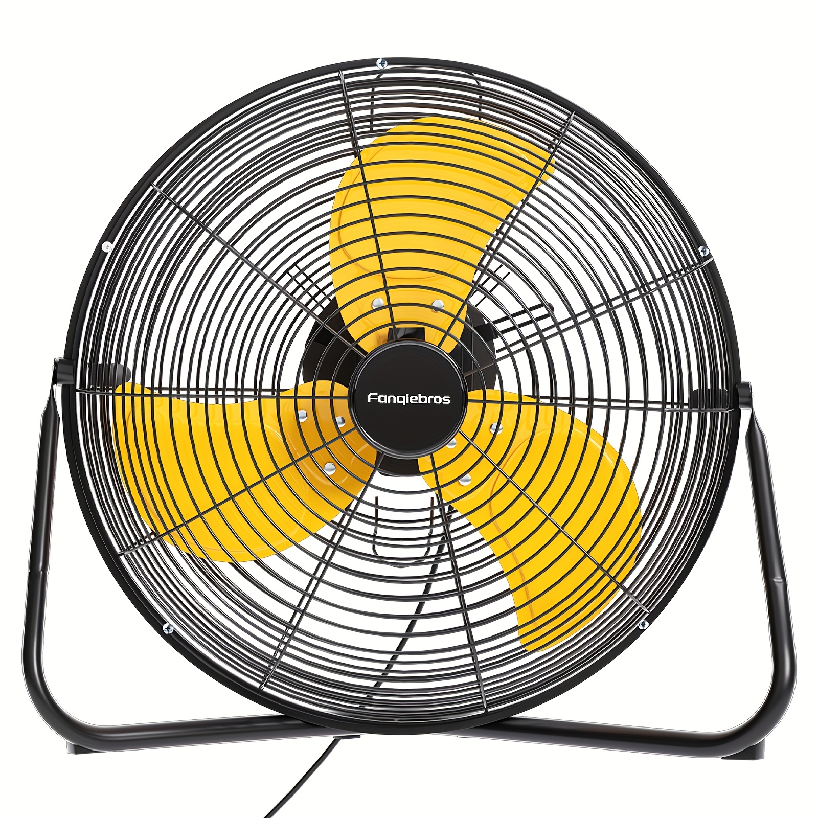 18/30" Floor Fan Regenerative Blower, 14000 CFM High Velocity, 3-Speed, 5in Solid Wheel, Adjustable Tilt Mobile Industrial Floor Fan, Suitable for Construction, Construction Site, Garage, Open Air, Residential, Ideal for Home Improvement - Image 15