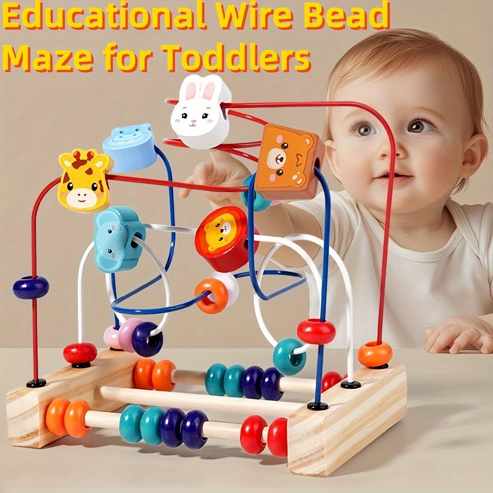 Baby Bead Wrapped Puzzle Early Education Toy for Infants And Young Children - Image 4
