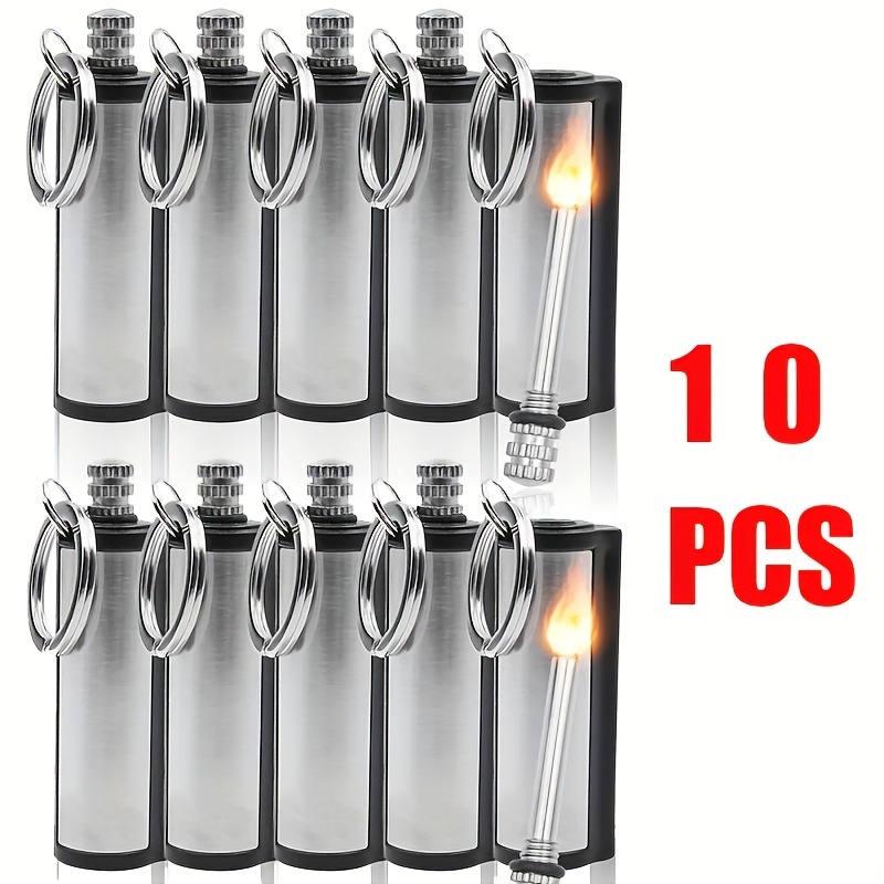 5/10/20-count Perpetual Match, Portable Waterproof Emergency Survival Matches, Suitable for Outdoor Camping, An Ideal Gift for Fathers And Husbands, Unlimited Use - No Batteries Required (fuel Not Included).,: Flash - Image 2