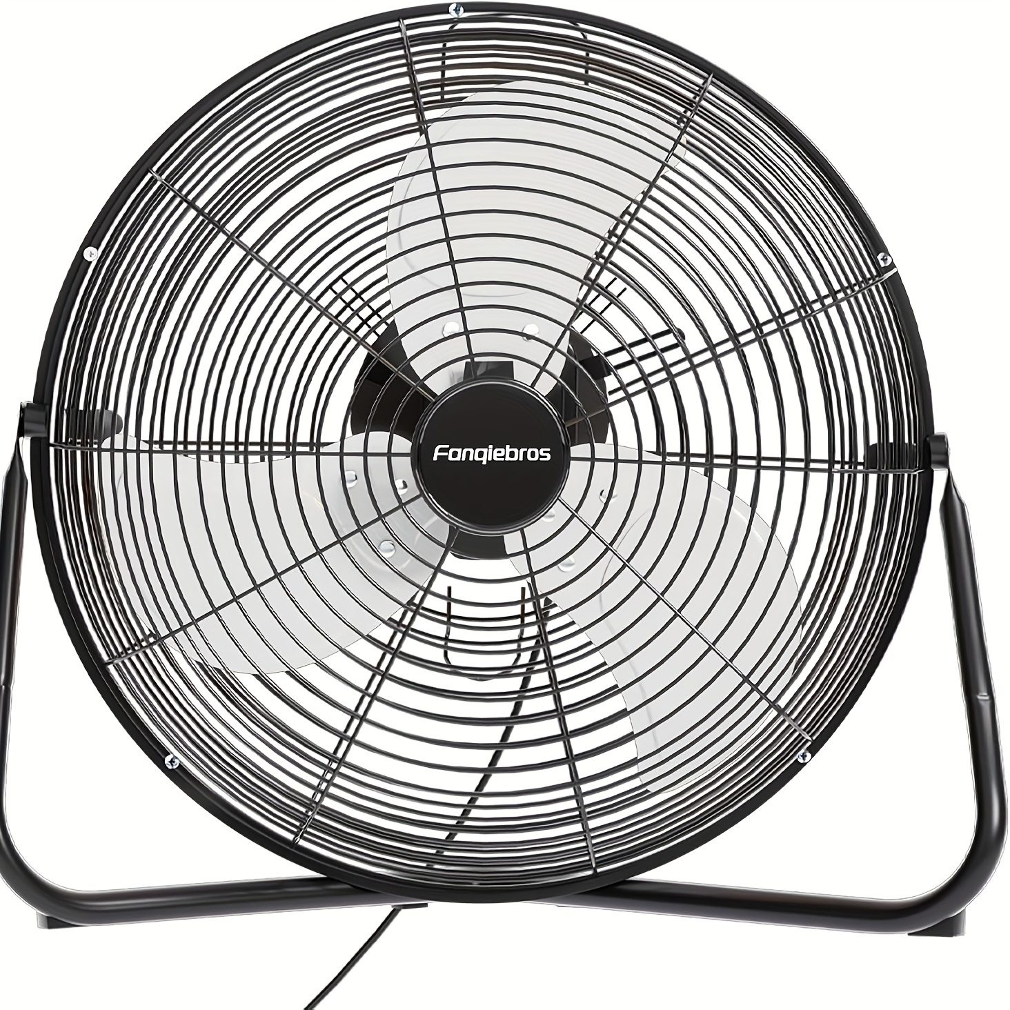 18/30" Floor Fan Regenerative Blower, 14000 CFM High Velocity, 3-Speed, 5in Solid Wheel, Adjustable Tilt Mobile Industrial Floor Fan, Suitable for Construction, Construction Site, Garage, Open Air, Residential, Ideal for Home Improvement - Image 13