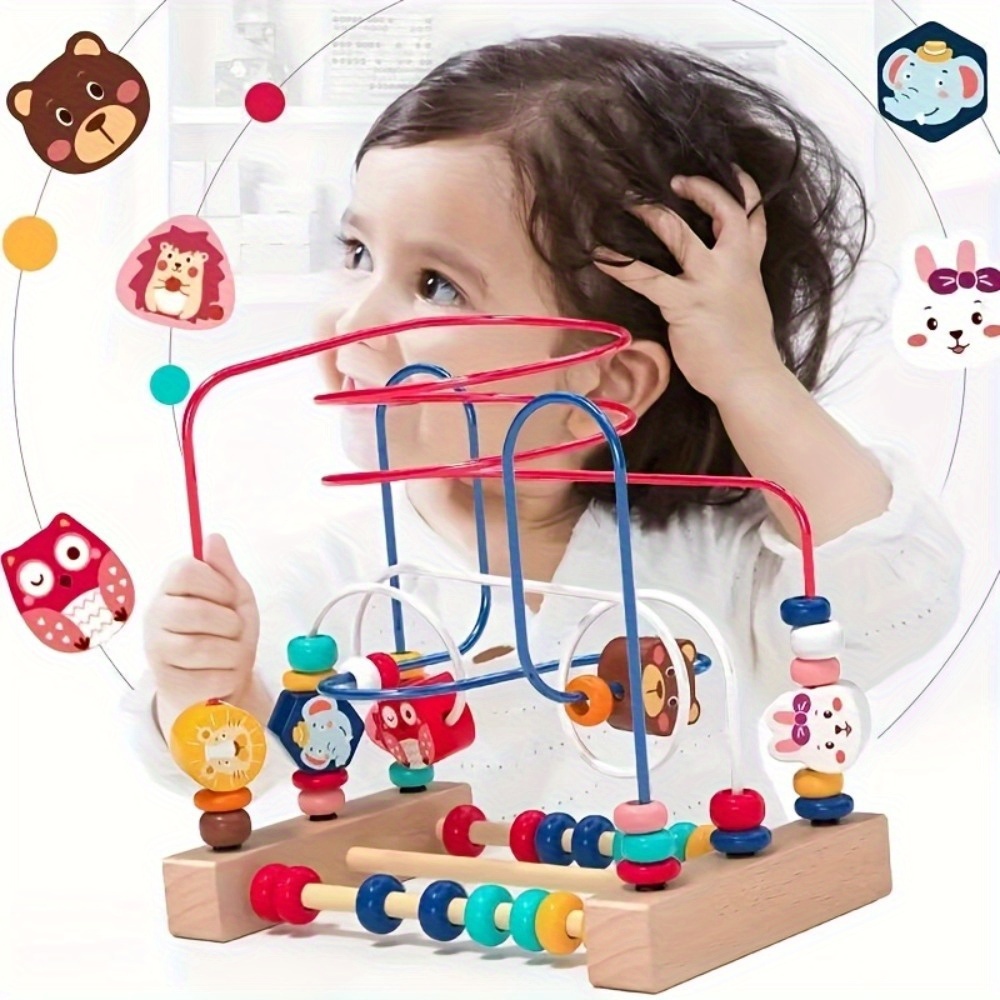 Baby Bead Wrapped Puzzle Early Education Toy for Infants And Young Children - Image 2