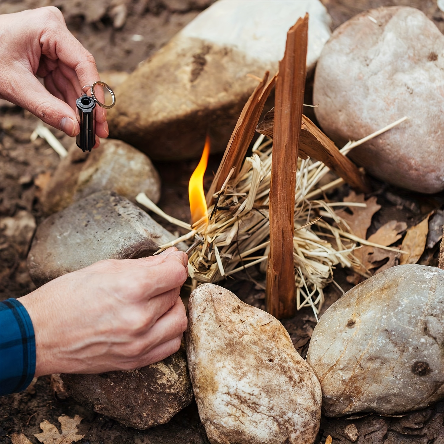 5/10/20-count Perpetual Match, Portable Waterproof Emergency Survival Matches, Suitable for Outdoor Camping, An Ideal Gift for Fathers And Husbands, Unlimited Use - No Batteries Required (fuel Not Included).,: Flash - Image 4