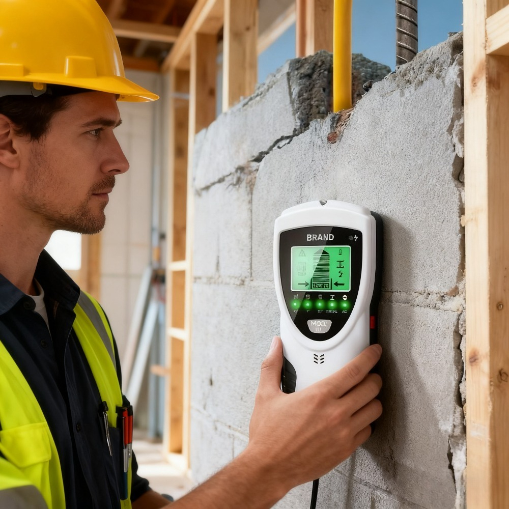 5in 1 Stud Detector with Intelligent Microprocessor Chip and HD LCD Display, Stud Sensor Beam Finders for the Center and Edge of Wood AC Wire Metal Studs Joist Pipe - Image 4